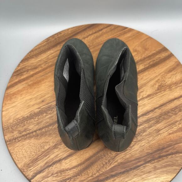 Sorel Joan Of Arctic II Boots Womens Size 10 Black Wedge Chelsea Casual Walking - Picture 5 of 8